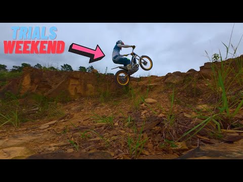 INSANE Trials Weekend! Riding Trials with the Boys - weekend mashup! 