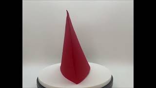 Ubrousek DekoStar červený 38 x 38 cm [50 ks]