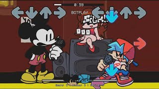FNF V S Suicide Mickey Mouse avi Remastred Painted