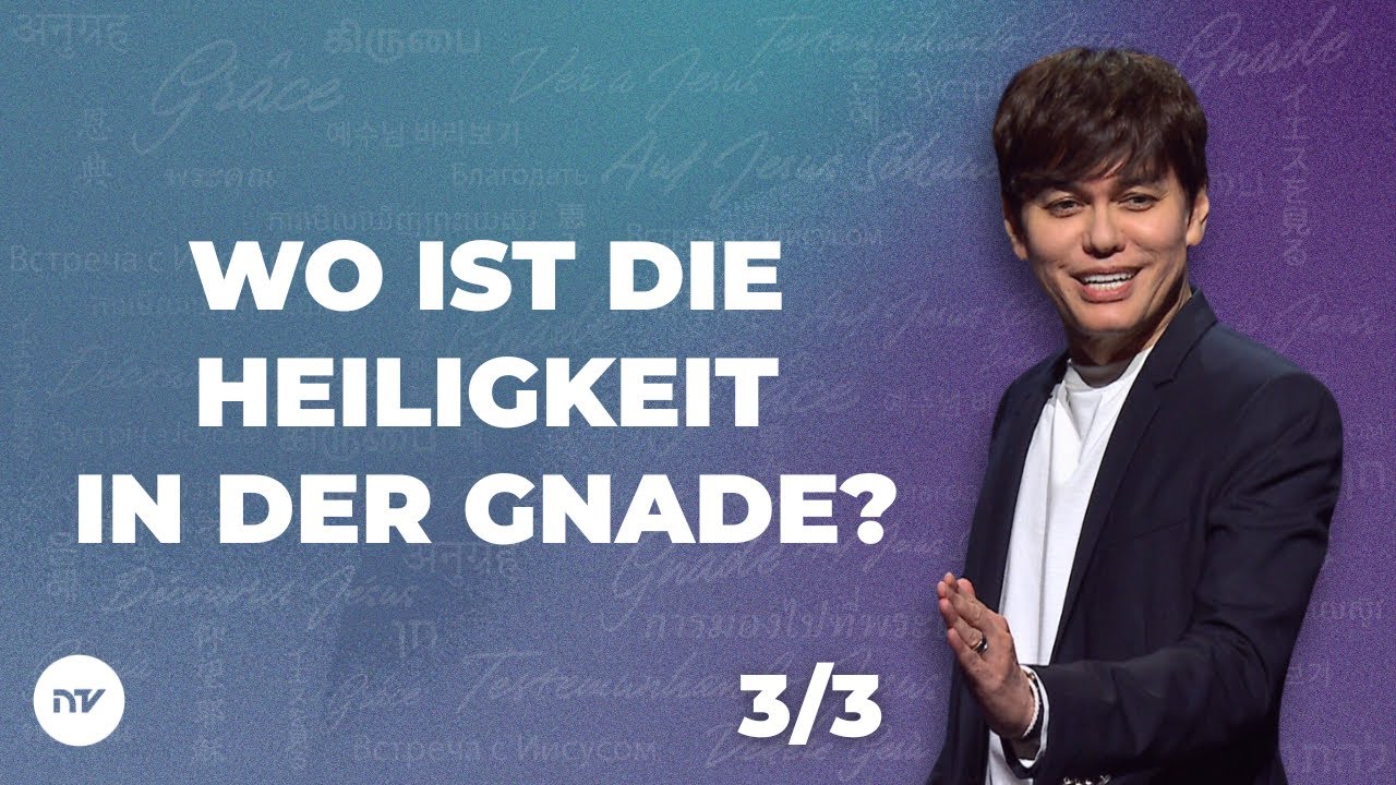maxresdefault image Wo ist die Heiligkeit in der Gnade? 3/3 I Joseph Prince I New Creation TV Deutsch