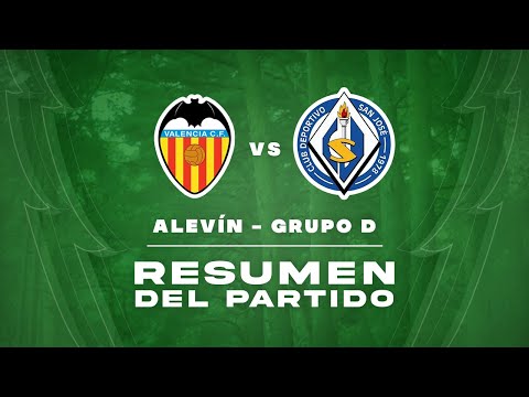 RESTV / Valencia C.F. 4 - C.D. San Jose 0 / ALEVÍN / 1a fase