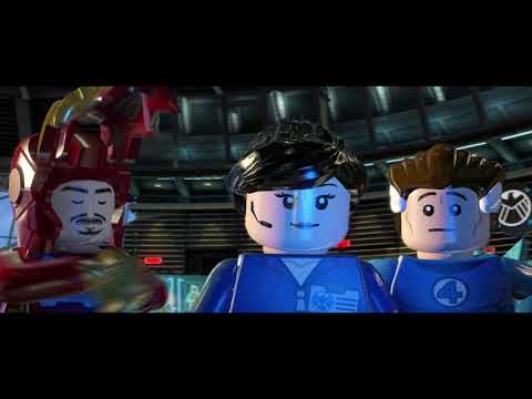 LEGO Marvel Super Heroes Walkthrough - Part 11 Hulkbuster Armour  (Playstation 4 gameplay)