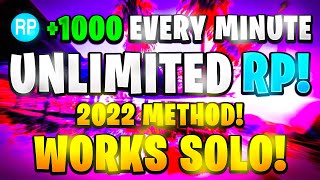 How to make 1000 RP PER MINUTE in 2022! Works on all Consoles - GTA 5 online (RP Farming Method)