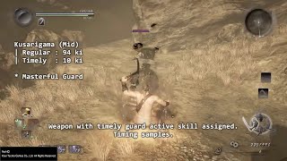 [Nioh] Observation on timely guard ki consumption