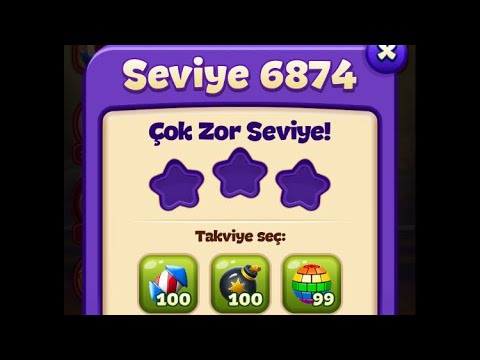 TOON BLAST LEVEL 6874 🌛 🌞 🌜