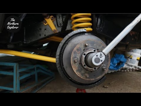 Land Rover discovery 1 - how to fit wheel bearings (easy DIY guide) 