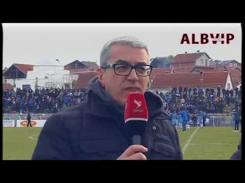 Shikoni si Ismet Munishi Live ne TV ben sharje skandaloze drejt tifozeve