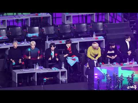 190106 BTS Reaction to SEVENTEEN at GDA