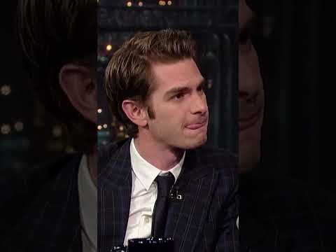 He Said Lizard Way Too Many Times | Letterman #Letterman #Shorts #Andrewgarfield #Spiderman