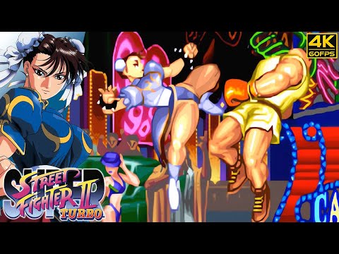 Super Street Fighter II Turbo - Chun-Li (Arcade / 1994) 4K 60FPS