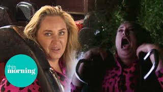Josie Gets Dizzy on World&#39;s First 10 Loop Rollercoaster | This Morning