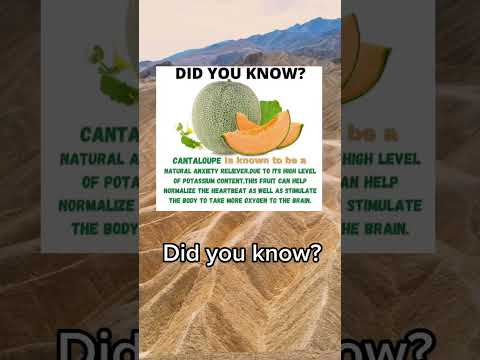 Did you know? #cantaloupe #healthyliving #healthyfoods #diet #fitness #calories #food #challenge