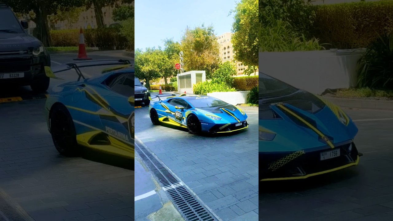 Lamborghini Huracan V10 STO Gintani 😱 #youtubeshorts #viral #lamborghini #supercars #car