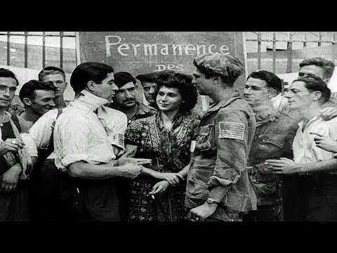 HD Historic Archival Stock Footage WWII Combat Bulletin 1944 Mediterranean - France, Italy