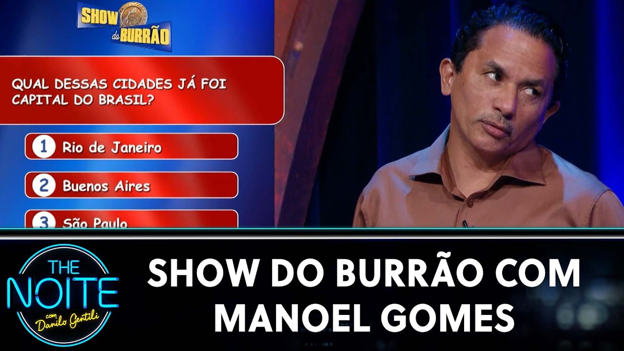 Show do Burrão com Manoel Gomes, o Caneta Azul | The Noite (09/09/24)