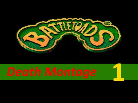 Battletoads(NES) Death Montage #1 as I learn the game blind!