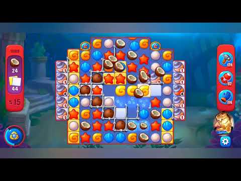 фишдом 2023  #  11189 уровень - прохождение без бустеров # Fishdom,   11189  level - no Boosters.