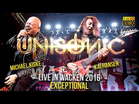 Unisonic - Exceptional (Live In Wacken2016)   FullHD   R Show Resize1080p