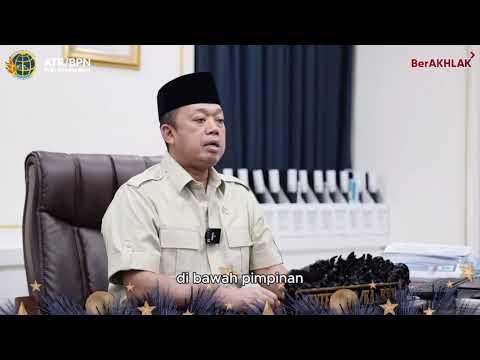 Nusron Wahid mengucapkan Selamat Natal Tahun 2024.