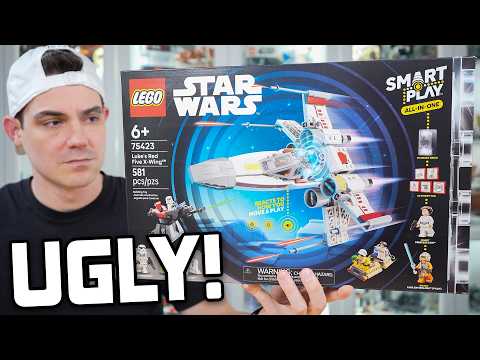 ROCK BOTTOM? LEGO Star Wars SMART PLAY: Luke's Red Five X-Wing Review!