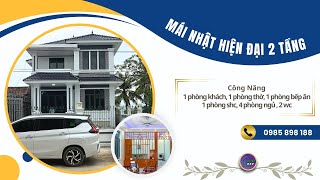 Khám phá nhà mái nhật hiện đại ATZ số 338