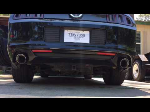 Mustang 2013 v6 Exhaust / Magnaflow Competition mufflers