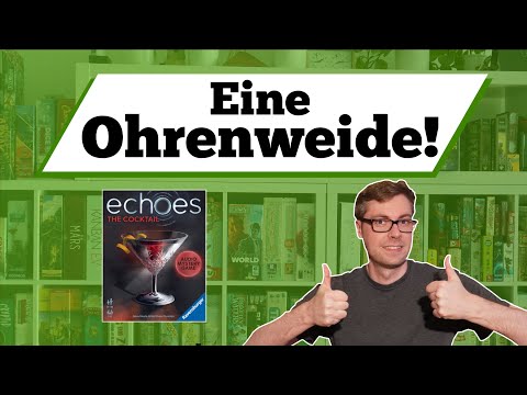 Rezension zum Spiel Echoes: Der Cocktail - Perfekt für Hörspielfans!