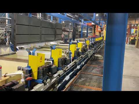 Keyence LR-W500C as a position stop sensor on an Automated Hoist Barrel Plating Line