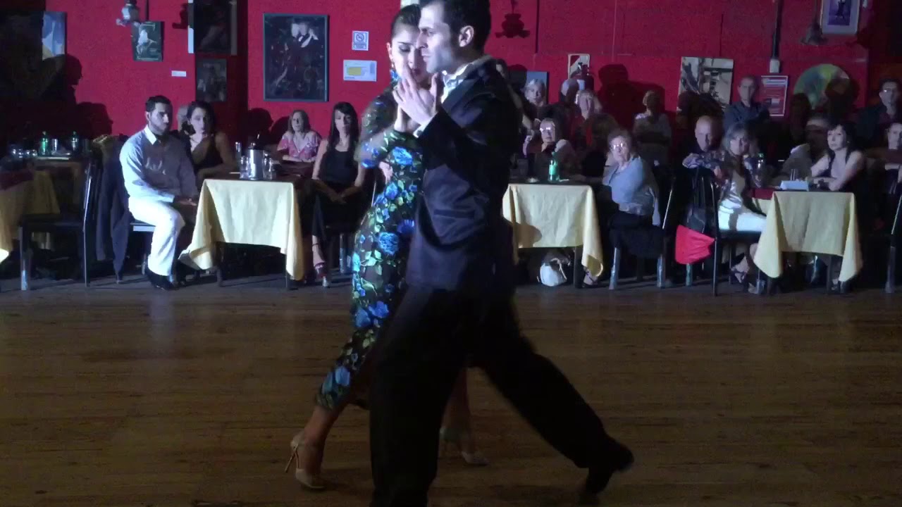 Fernando Gracias y Sol Cercides bailan un Tango "No Puedo Olvidar Te" de Osvaldo Pugliese