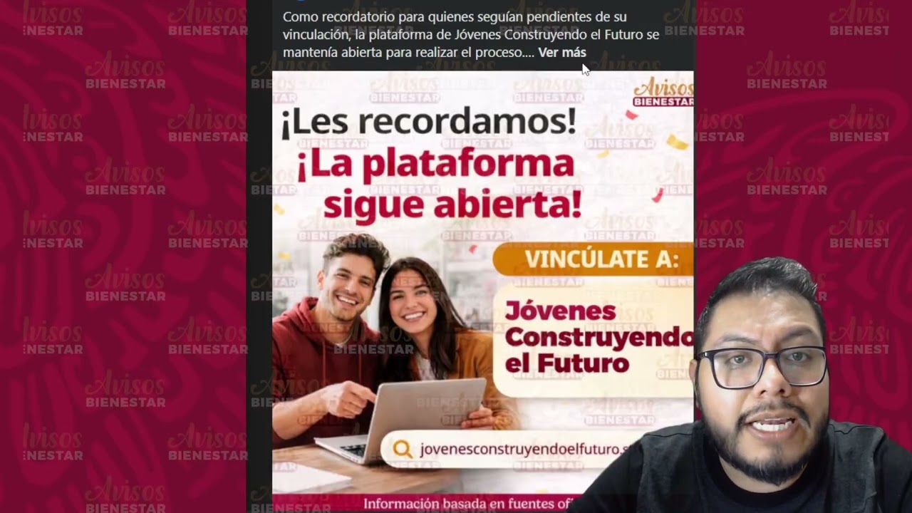 ¡AUN TIENES TIEMPO! registrate a "jóvenes construyendo el futuro" registrate, y recibe 9 mil 582