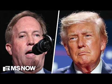 MAGA coalition is 'CRUMBLING' in Texas: REACTION to new report on Paxton's alleged corruption