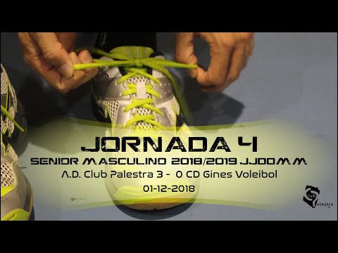 Club Palestra 3 -  0 CD Gines Voleibol 01/12/2018 set 2
