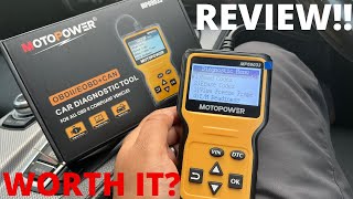How To Use MotoPower MP69033 OBD2 Scanner! MotoPower MP69033 Review - Is It Worth it?