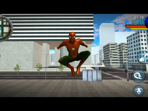 Amazing Spiderman 4 (Power Spider 2) Flying Spider Hero City Rescue - Android GamePlay