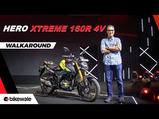 2023 Hero Xtreme 160R 4V Walkaround | USD Forks, Powerful Engine & More | Bikewale