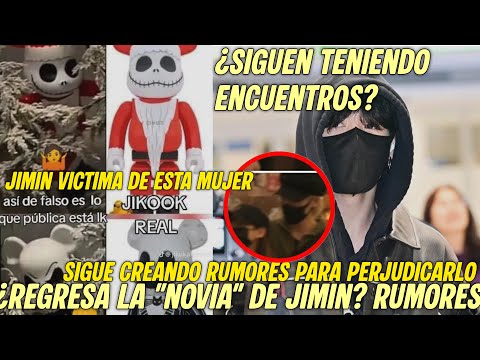 “JIKOOK! Jimin’s ‘girlfriend’ returns? 🙄 Jungkook upset? Do they live together? False!”