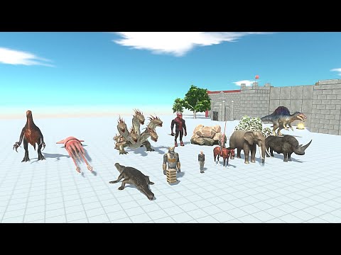 ALL MINIBOSS VS 3X FACTION - Animal Revolt Battle Simulator