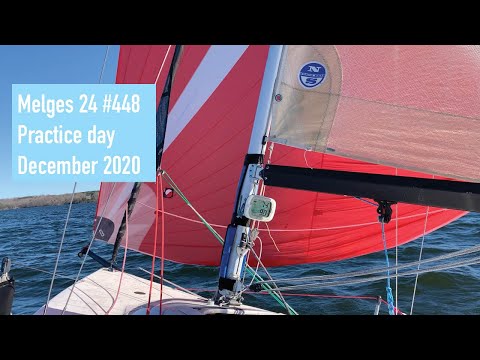Melges 24 sailing practice