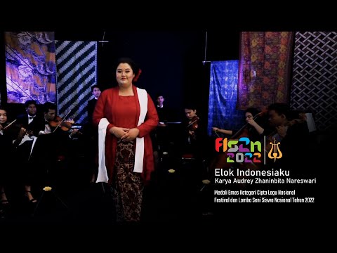 AUDREY - Elok Indonesiaku (Juara 1 Cipta Lagu FLS2N Tingkat Nasional Tahun 2022)