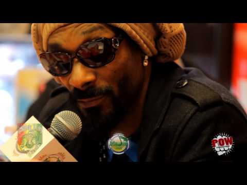 Snoop Lion's Album signing at VP Records & Interview w/ Irie Jam Radio 93.5