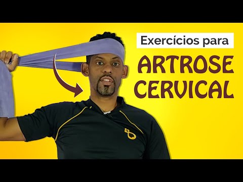 Artrose Cervical Exercícios -  Alongamento,  mobilidade e fortalecimento - Alivio das Dores