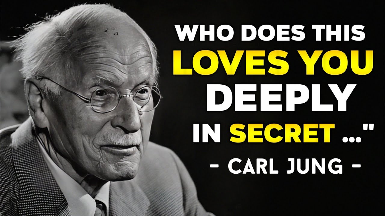 Carl Jung : 8 HIDDEN Signs That SOMEONE Deeply LOVES You | CARL JUNG PHILOSOPHY