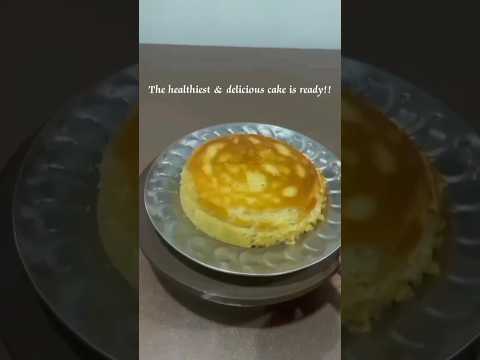 HEALTHIEST CAKE EVER! Eggless, No Maida, No sugar & No oven.