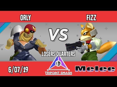 Tripoint Smash 63- Losers Quarters - ORLY (Captain Falcon) Vs. Fizz (Fox)
