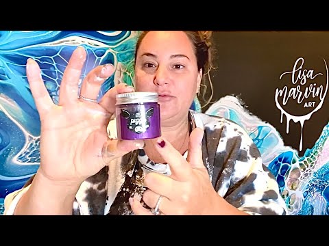 #247 Premiering TLP Violet Rain! 💜 Bloom Technique/pour painting