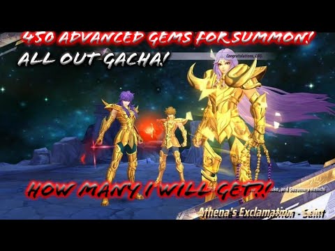 Saint Seiya: Awakening (KOTZ) - Athena's Exclamation Gacha! 450 Gems Summon! How Many I will get?
