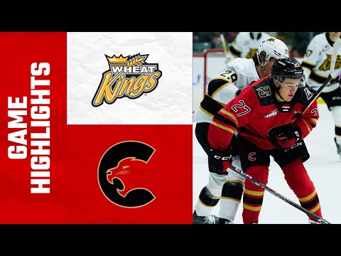 Cougars vs. Wheat Kings Game Highlights (10/22/22) | WHL Highlights