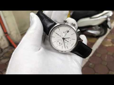 MAURICE LACROIX Les Classiques Chronographe Automatique Silver Dial Men's Watch LC6058-SS001-130