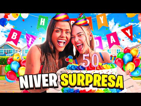 WE THREW A SURPRISE PARTY FOR AILA!!!!