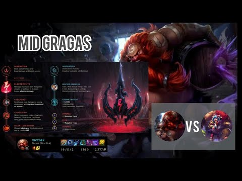 Gragas vs Irelia   BestLoLGameplay (Patch 10.18)